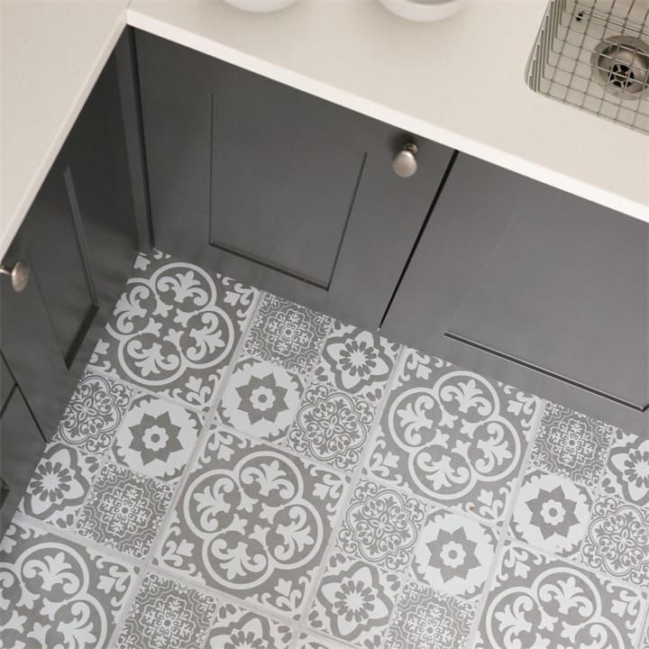 Valencia    Self Adhesive Vinyl Floor Tiles , Football by Floor Pops in Size 2.23 SQM, Sports Direct