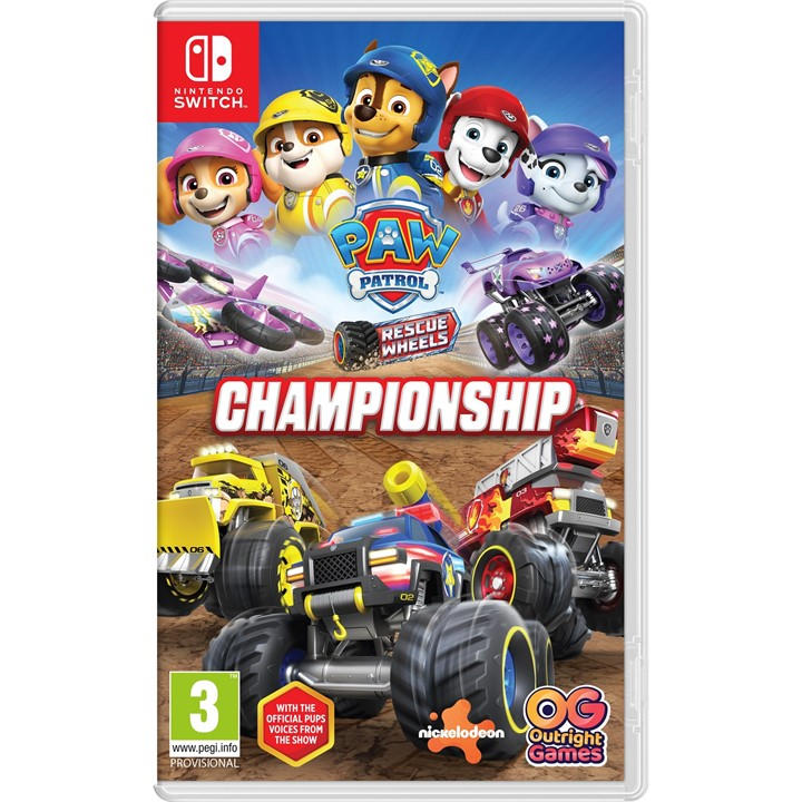 Bandai Namco Entertainment  None Paw Patrol™ Rescue Wheels™: Championship, Sports Direct