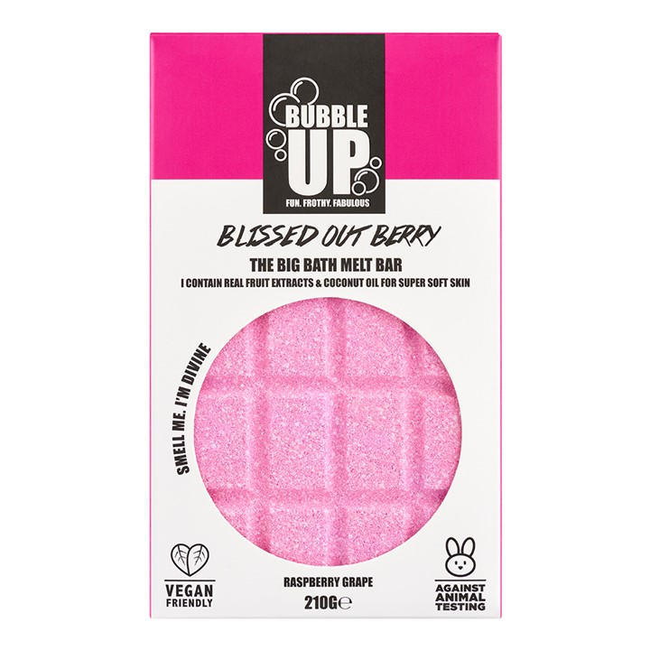 Bubble Up Women's Purple Fruity Moisturising Vegan Bath Oil Melts, Sports Direct
