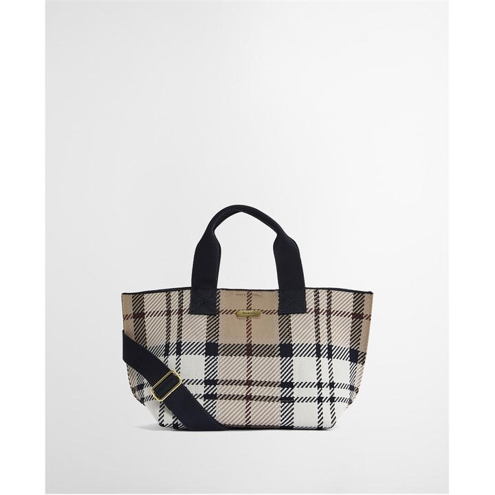 Barbour Women's  Layla Tartan Mini Tote Bag, Sports Direct