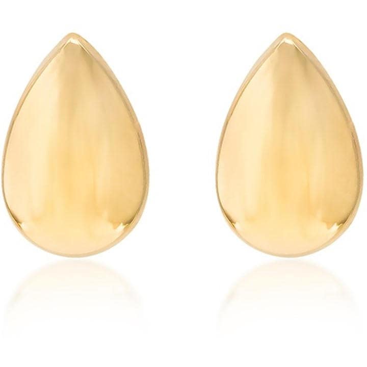 Be You Women's Gold 9Ct Mini Teardrop Stud Earrings, Sports Direct