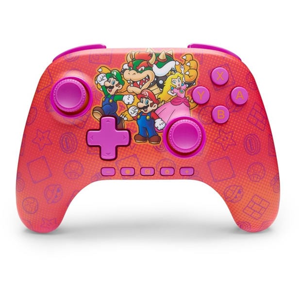 Mushroom - PowerA - Advantage Wireless Controller for Nintendo Switch 2 - Mario and Friends