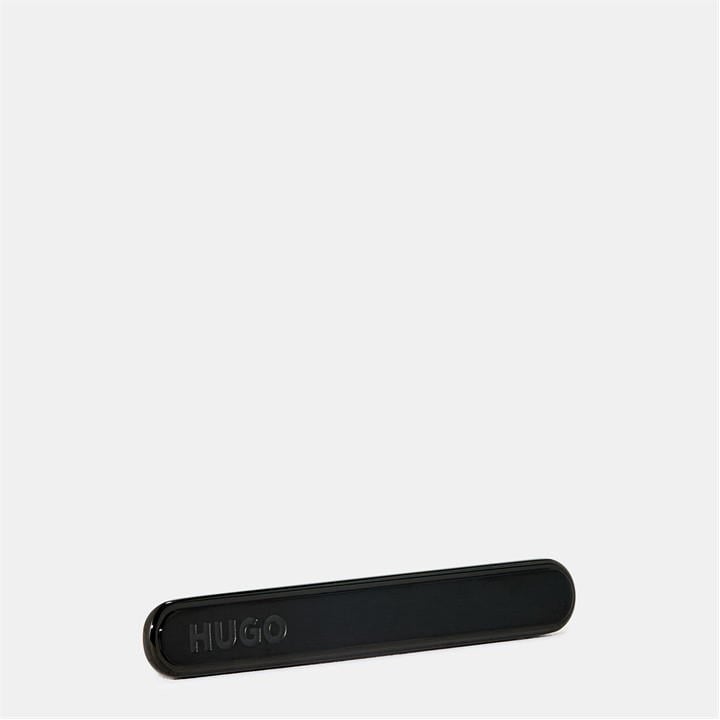 Hugo Men's Black E Classic Tie Jewellery Set, Sports Direct