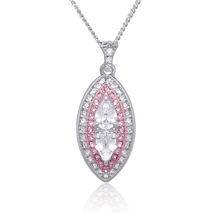 Espree Women's Red Save 50 % Elite Fashion Rose Pendant, Sports Direct