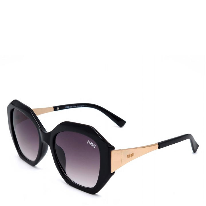 Storm Women's Black Hexagon Sunglasses, Sports Direct