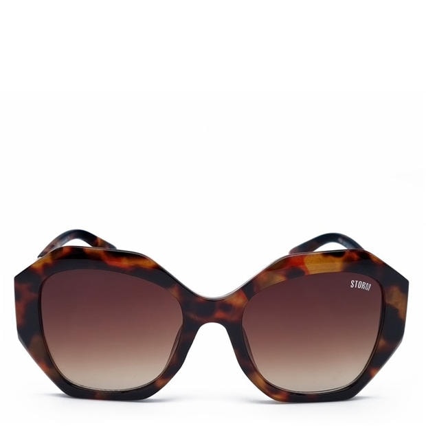 Tort - Storm - Women's Hexagon Sunglasses