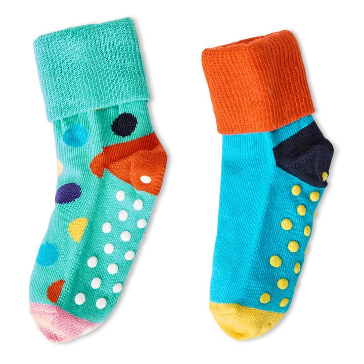 Happy Socks  Kids Blue Pop in Size C0 - C2, Sports Direct