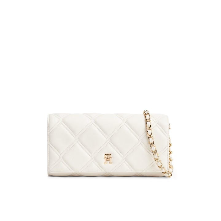 Tommy Hilfiger Women's Cream Wallet On Chain, Sports Direct