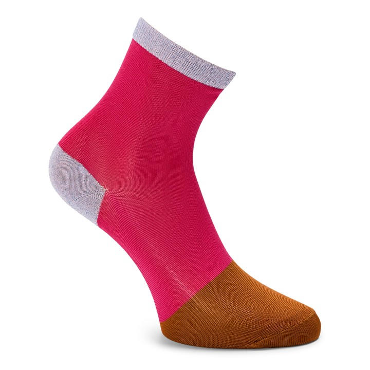 Happy Socks  Pink Liza Ankle Pop in Size 6 - 12 Months, Sports Direct