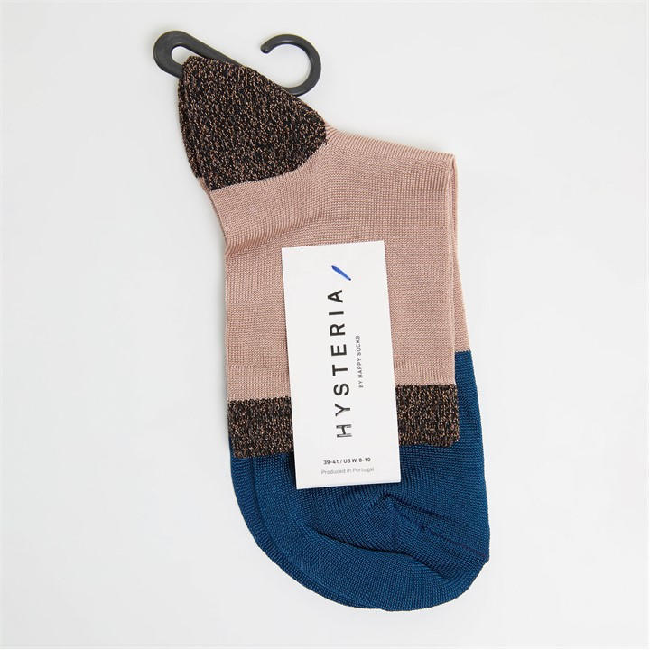 Happy Socks  Pink Liza Ankle Pop in Size 4 -8, Sports Direct