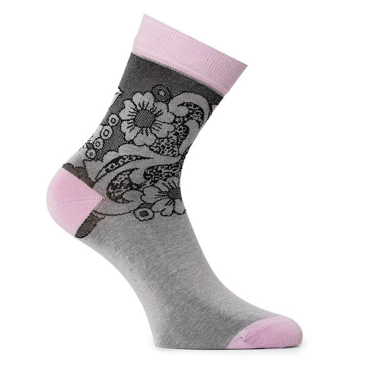 Happy Socks  Purple Renata Crew Pop in Size 6 - 12 Months, Sports Direct