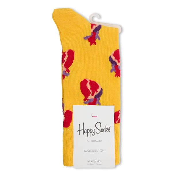 Yellow - Happy Socks - True Love Pop