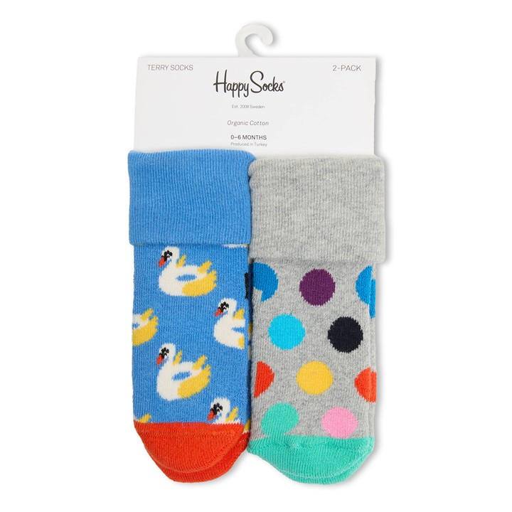 Happy Socks  Kids Blue Pop in Size C3 - C7, Sports Direct