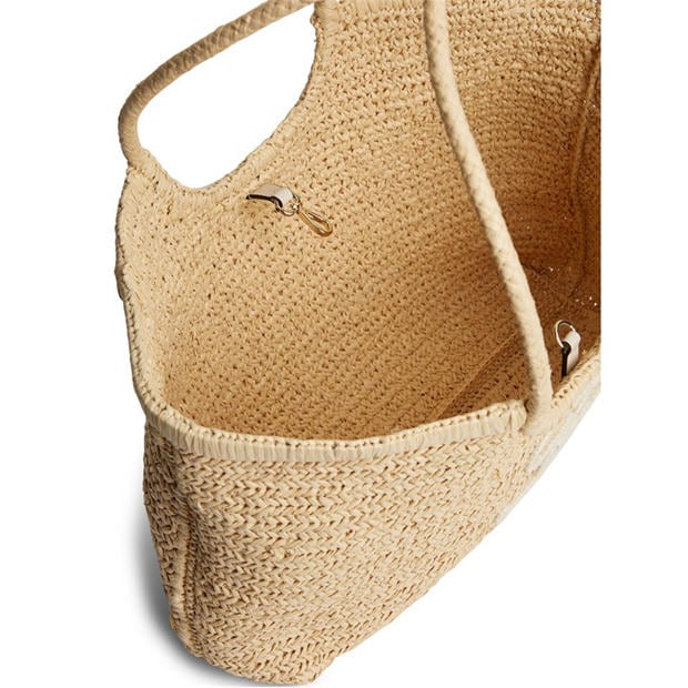 Natural Raffia - Tommy Hilfiger - Women's Straw Bag
