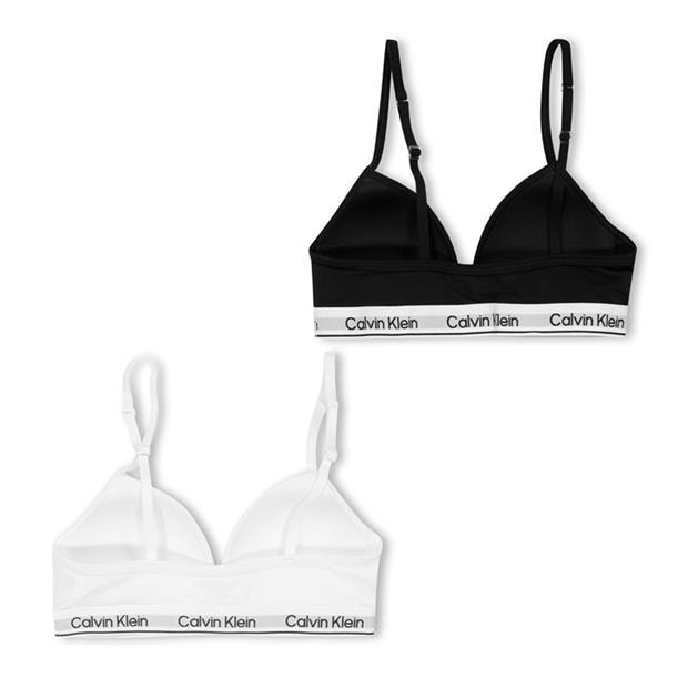 Black 0SA - Calvin Klein - Kids' Non Wired Triangle Bralette