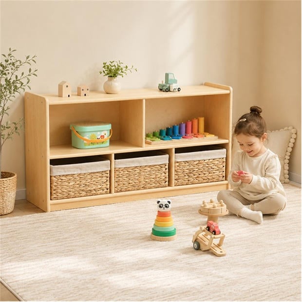 White - Tooky Toy - Wooden Bookshelf