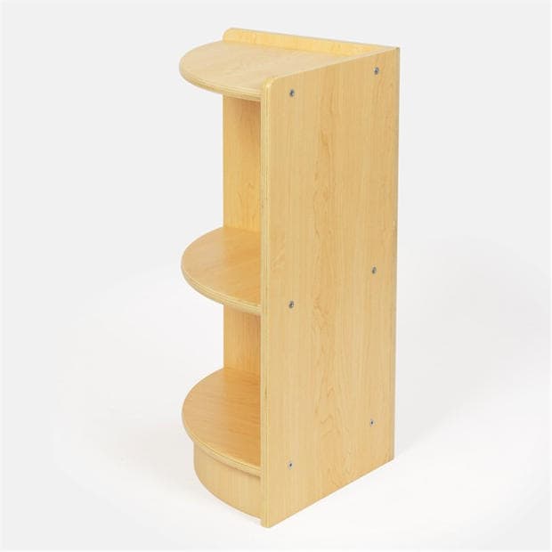 White - Tooky Toy - Tooky Corner Shelf