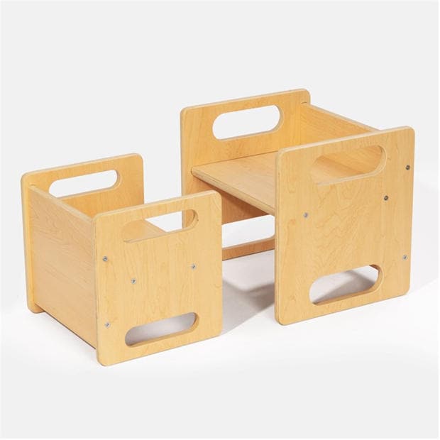 White - Tooky Toy - Table and Chair Set