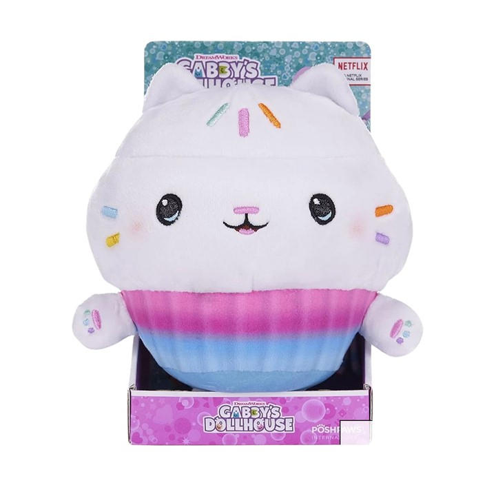 International   Kids  Gabbys Dollhouse Cakey Cat Toy In Gift Box, Football by Posh Paws  Ltd in Size 10, Sports Direct
