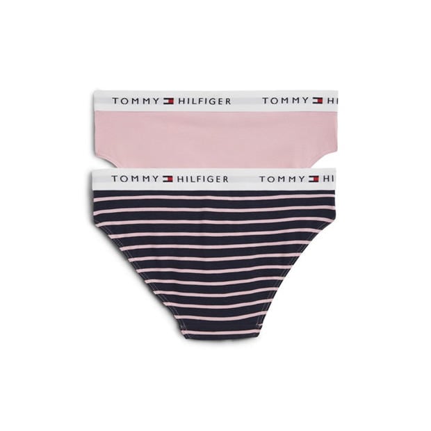 Pink/Navy 0RY - Tommy Hilfiger - Kids' Bikini Briefs