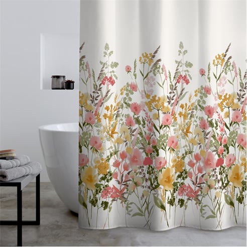 Catherine Lansfield - Countryside Floral Shower Curtain