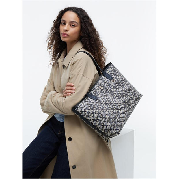 Blue Mono - Tommy Hilfiger - Women's Tote Bag