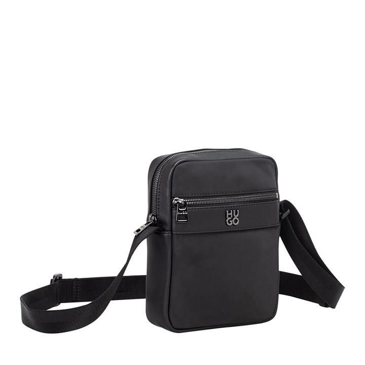Hugo Men's Black Quantic Messenger Bag, Sports Direct