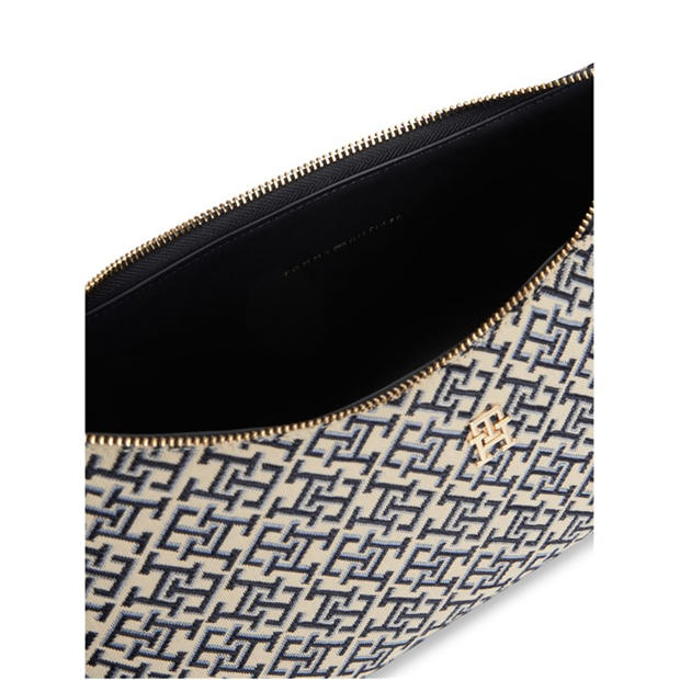 Blue Mono - Tommy Hilfiger - Women's Shoulder Bag