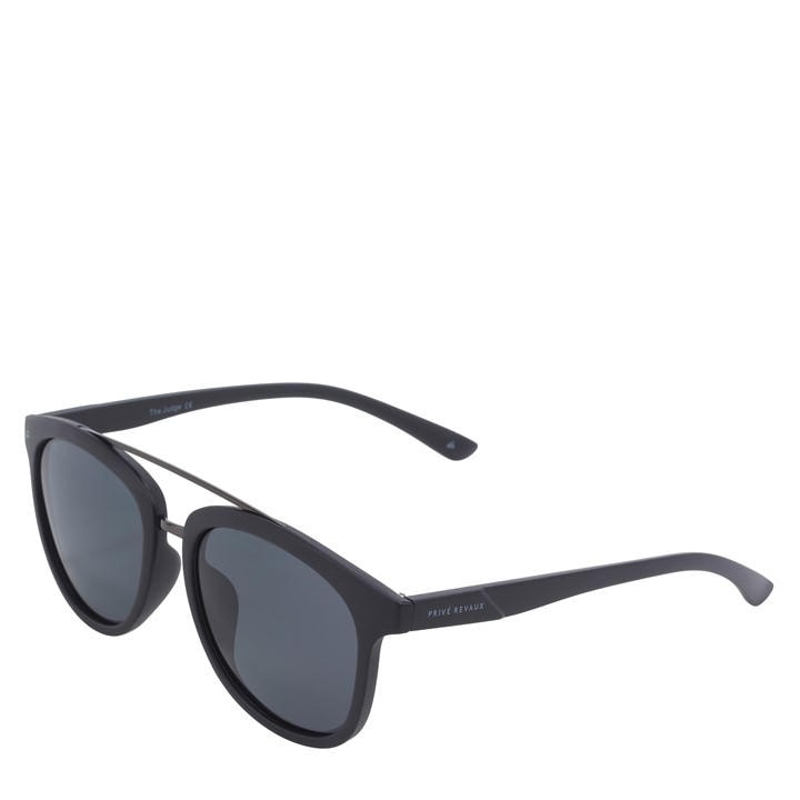 Prive Revaux  Black  The Judge Rectangle Sunglasses, Sports Direct
