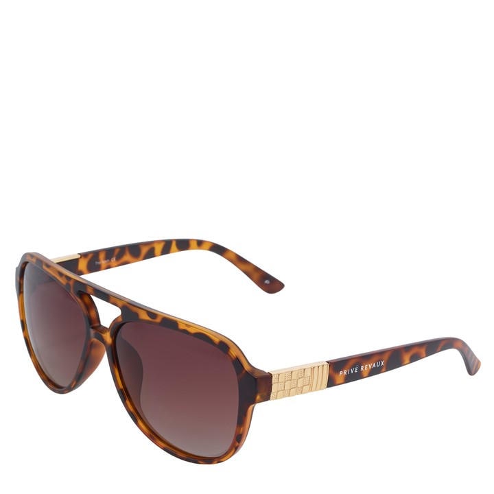 Prive Revaux  Brown  The Nash Cat Eye Sunglasses, Sports Direct