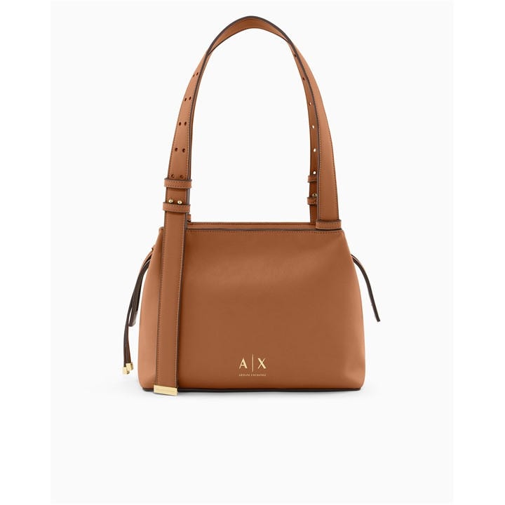 Armani Exchange Women's Grey Shopping Bag, Sports Direct
