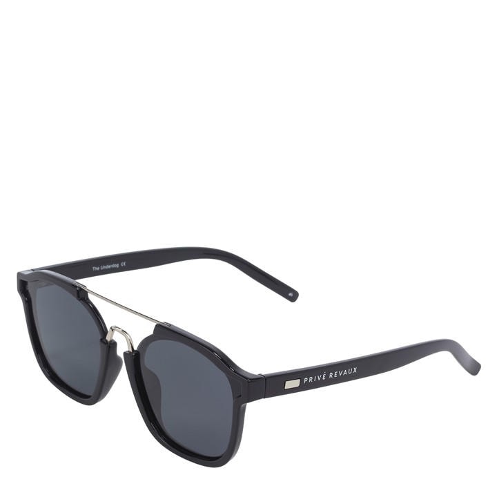 Prive Revaux  Black  The Underdog Oval Sunglasses, Sports Direct