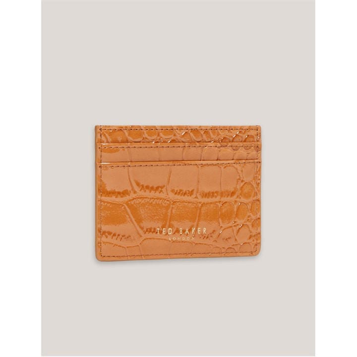 Ted Baker Women's Brown Croc Card Holder, Sports Direct