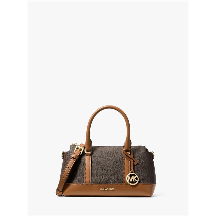 Michael Michael Kors Women's Brown Satchel Bag, Sports Direct