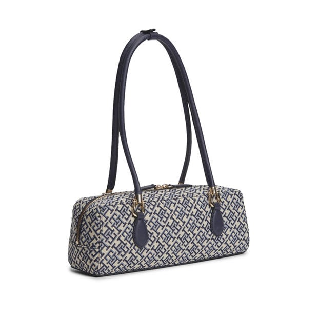 Blue Mono - Tommy Hilfiger - Women's Shoulder Bag