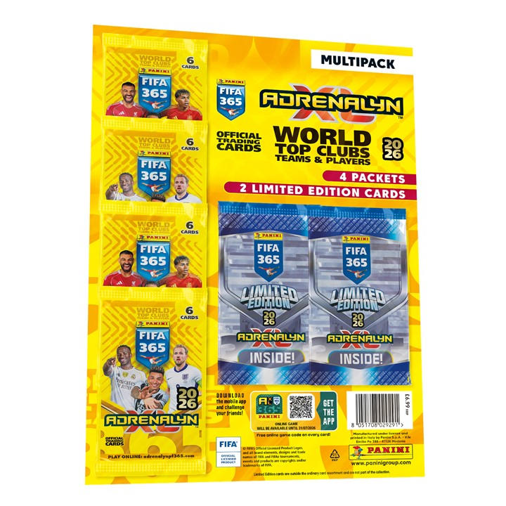 Panini  None Fifa 365 Adrenalyn Xl™ Trading Cards - pack, Sports Direct