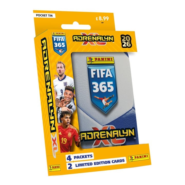 Panini  None Fifa 365 2025/26 Adrenalyn Xl Trading Card Collection Pocket Tin, Sports Direct