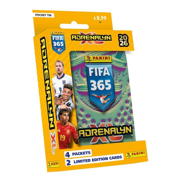 fifa 365 limited edition cards Panini FIFA 365 2025/26 Adrenalyn XL Trading Card Collection Pocket Tin