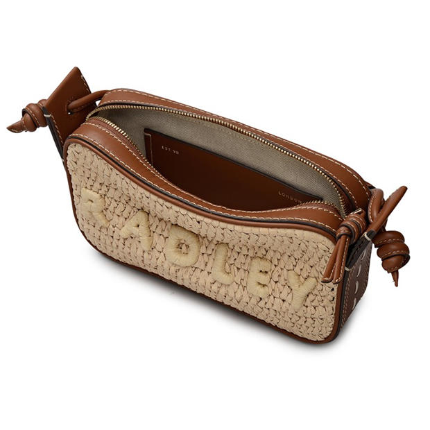 NATURAL - Radley - Women's Camden Raffia Crossbody Bag