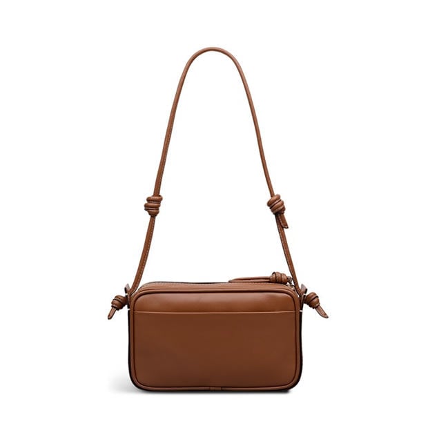 COGNAC - Radley - Women's Camden Raffia Crossbody Bag