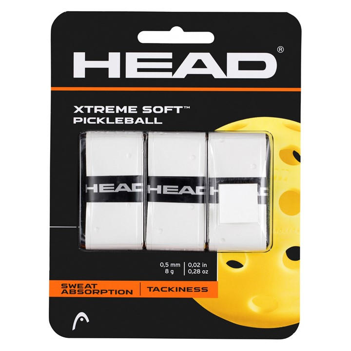 Head  White Xtremesoft Pickleball Over Grip, Sports Direct
