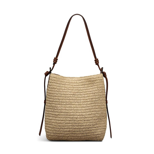 NATURAL - Radley - Women's Camden Natural Raffia Straw Bag