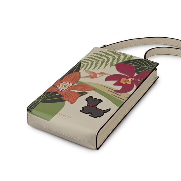 SALT - Radley - Women's RHS Collection Floral Leather Phone Crossbody Bag