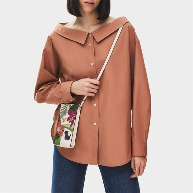 SALT - Radley - Women's RHS Collection Floral Leather Phone Crossbody Bag