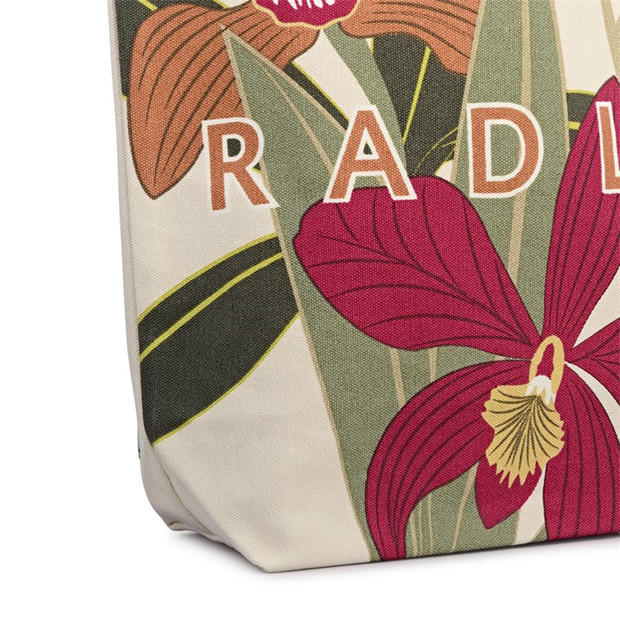 SALT - Radley - Women's Floral Cotton Canvas Tote Bag