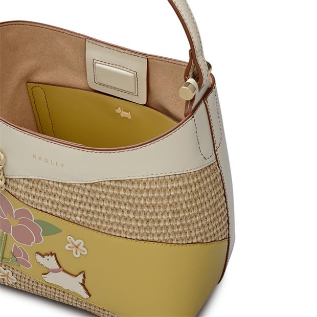 SALT - Radley - Women's Spring Blooms Leather Floral Crossbody Bag