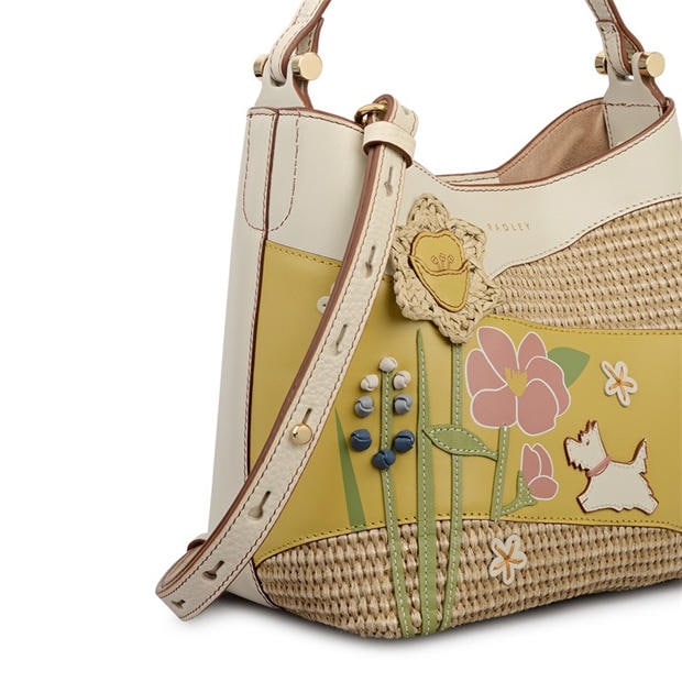 SALT - Radley - Women's Spring Blooms Leather Floral Crossbody Bag