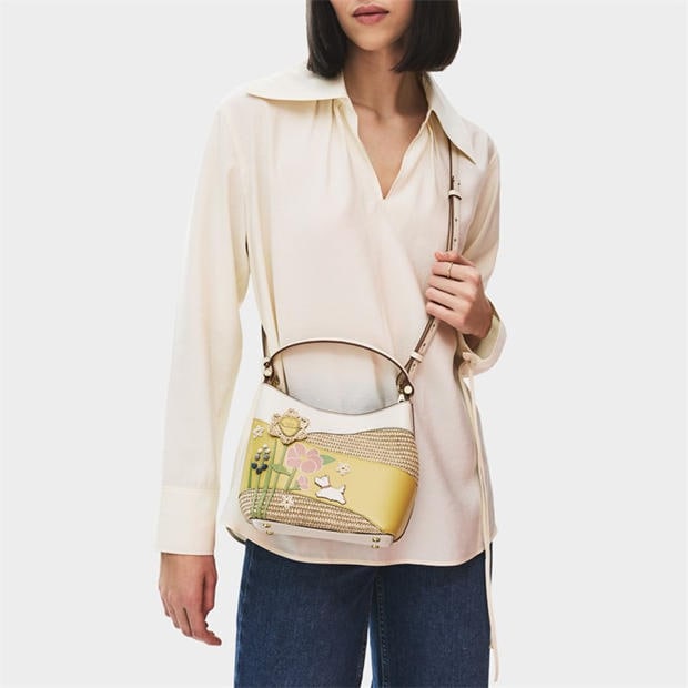 SALT - Radley - Women's Spring Blooms Leather Floral Crossbody Bag
