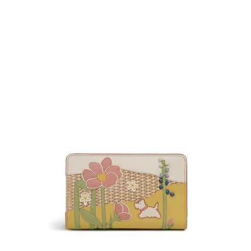Radley - Women's Spring Blooms Floral Leather Billfold Wallet