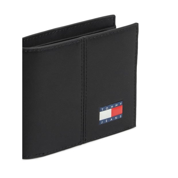 Black - Tommy Jeans - Heritage Card And Coin Wallet